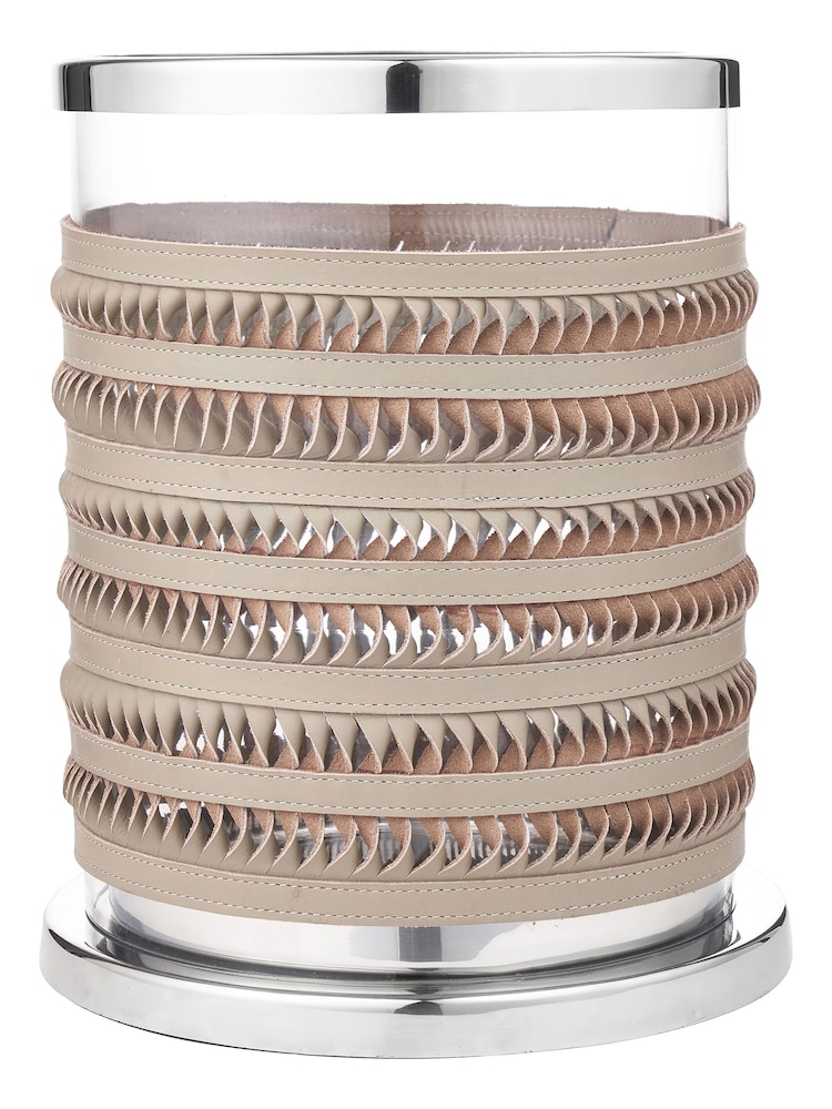 Pacific Clear Glass Hurricane Candle Holder Small - Image 2 of 4