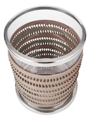 Pacific Clear Glass Hurricane Candle Holder Small - Image 3 of 4