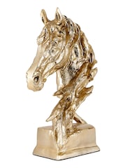 Pacific Shiny Gold Horse Head Ornament - Image 2 of 4