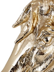Pacific Shiny Gold Horse Head Ornament - Image 4 of 4