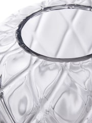 Pacific Clear Glass Quadrant Small Vase - Image 2 of 4