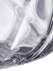Pacific Clear Glass Quadrant Small Vase - Image 3 of 4