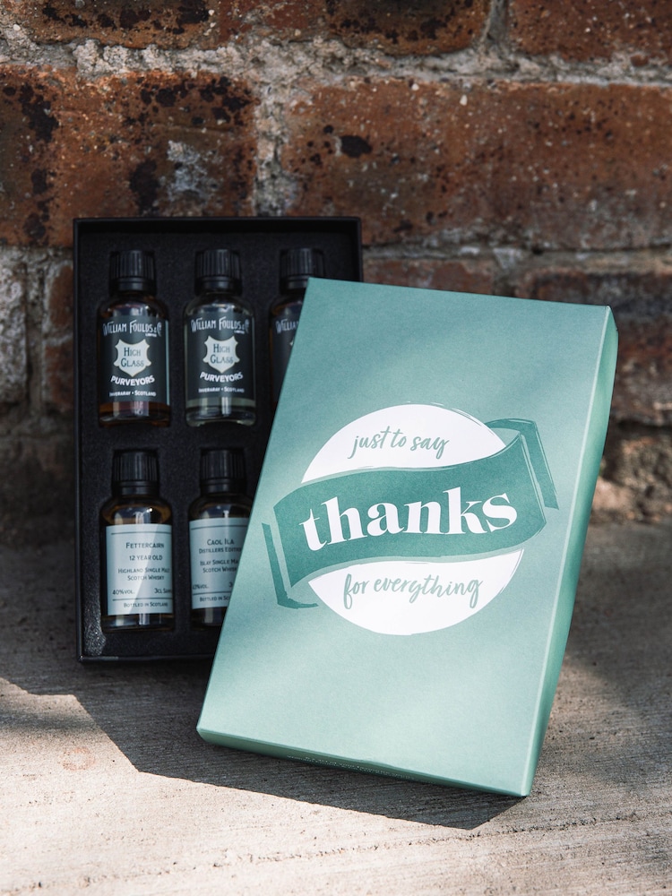 DrinksTime Thanks For Everything Whisky 6x3cl Gift Set - Image 1 of 1