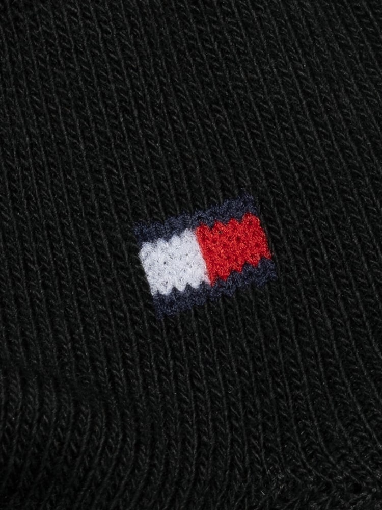 Tommy Hilfiger Black Mens Socks 6 Pack - Image 4 of 4