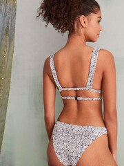 Women'secret Grey Printed Hipster Bikini Bottoms - Image 2 of 3
