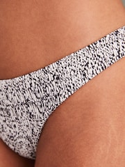 Women'secret Grey Printed Hipster Bikini Bottoms - Image 3 of 3