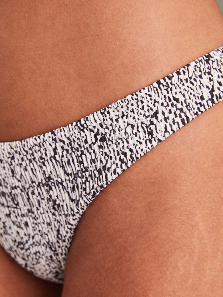 Women'secret Grey Printed Hipster Bikini Bottoms - Image 3 of 3