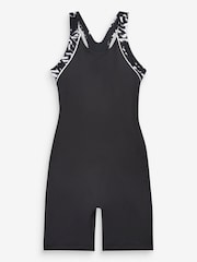 Monochrom mit Grafik - Tri-Sport Badeanzug mit langem Bein - Bild 5 von 5