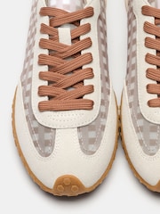 HOFF White Bridge Vichy Off White Trainers - Image 4 of 6