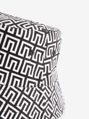 Navy Blue/Black Monogram Festival Reversible Bucket Hat - Image 8 of 9
