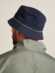 Navy Blue Check Reversible Bucket Hats 2 Pack - Image 8 of 17