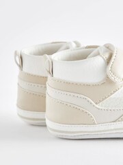 White High Top Baby Trainers (0-24mths) - Image 4 of 5
