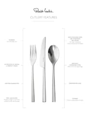 Robert Welch Silver Set of 8 English Blockley Design Teaspoons - Image 4 of 4