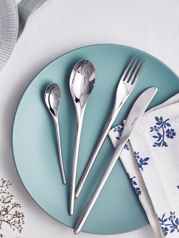 Robert Welch Silver 24pc Cutlery Set - Image 1 of 4