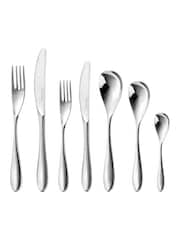 Robert Welch Silver 42pc Bourton Cutlery Set - Image 3 of 4
