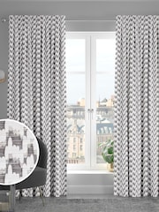 Grey Toro Made To Measure Curtains - Image 1 of 9