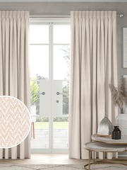 Cream Ziggy Made To Measure Curtains - Image 1 of 9
