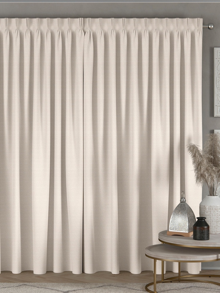 Cream Ziggy Made To Measure Curtains - Image 2 of 9