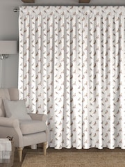 Natural Bird Made To Measure Curtains - Image 2 of 9