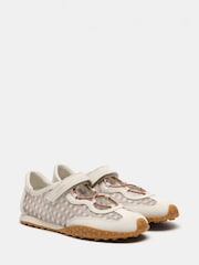HOFF White Bridge Bow Vichy Off White Trainers - Image 2 of 7