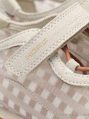 HOFF White Bridge Bow Vichy Off White Trainers - Image 6 of 7
