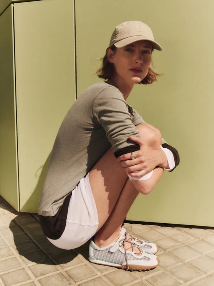 HOFF White Bridge Bow Vichy Off White Trainers - Image 7 of 7