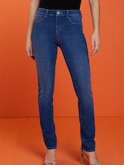 Mid Wash Denim 360° Stretch Slim Jeans - Image 3 of 6