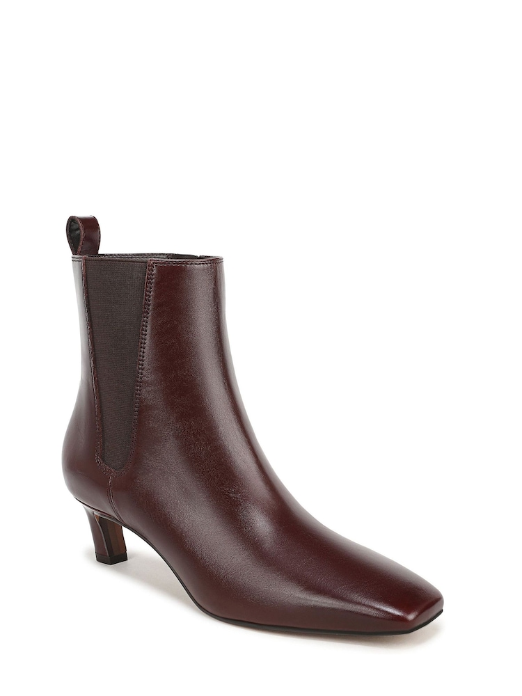 Sam Edelman Brown Peony Pull On Ankle Boots - Image 1 of 4