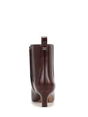 Sam Edelman Brown Peony Pull On Ankle Boots - Image 2 of 4