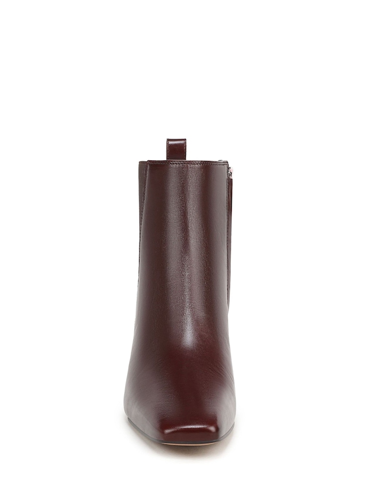 Sam Edelman Brown Peony Pull On Ankle Boots - Image 4 of 4