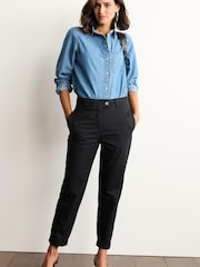 Black The Ultimate Cotton Rich Chino Trousers - Image 1 of 5