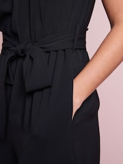 Black Cowl Neck Jumpsuit - Image 4 of 5