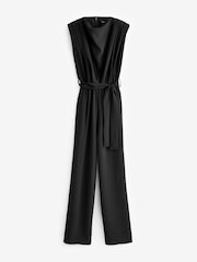 Black Cowl Neck Jumpsuit - Image 5 of 5