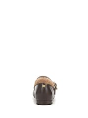 Sam Edelman Brown Michaela Fur Mary Janes Shoes - Image 5 of 7