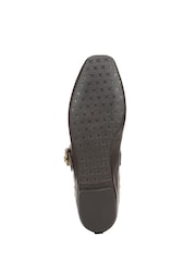 Sam Edelman Brown Michaela Fur Mary Janes Shoes - Image 7 of 7