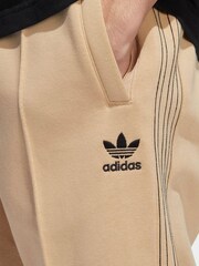 adidas Originals Yellow Fleece SST Joggers - Image 3 of 5