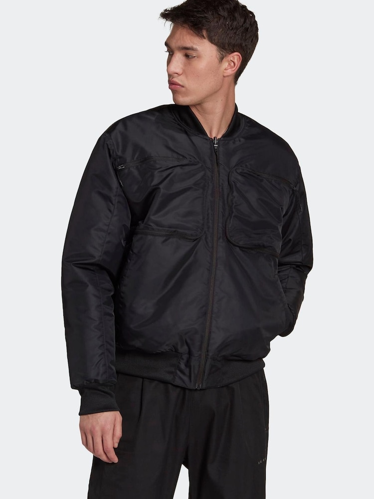 adidas Originals Black Reclaim Reversible Jacket - Image 1 of 6