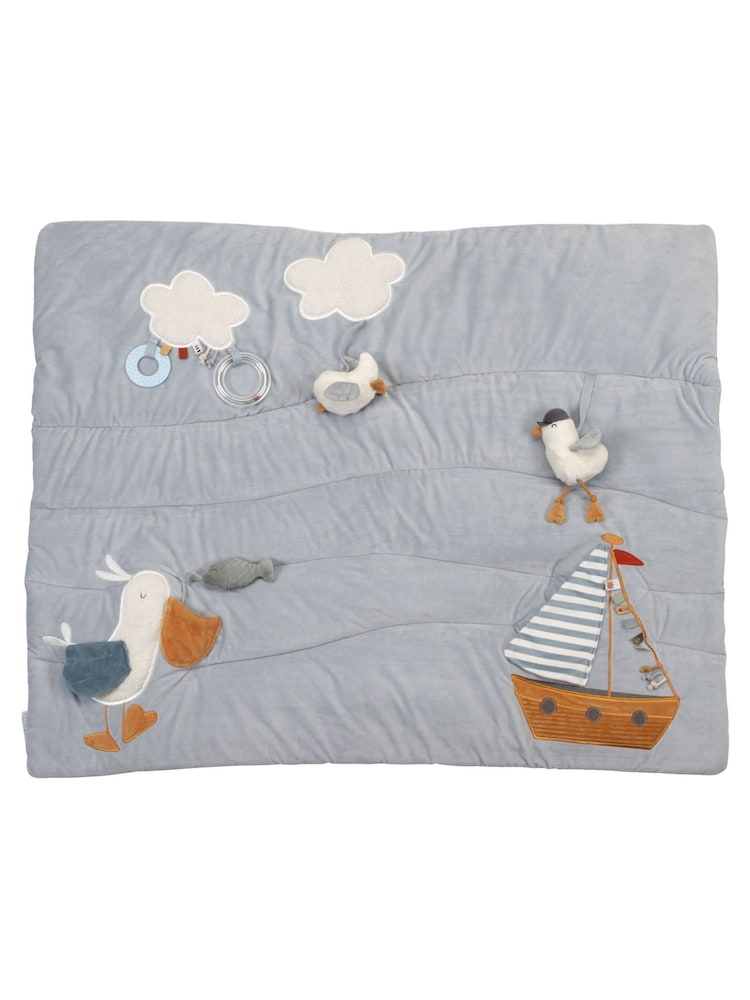 Little Dutch Blue Sailors Bay Playpen Mat - Image 3 of 3