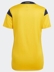 adidas Yellow Sweden 21/22 Home Jersey - Image 7 of 7