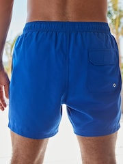 Cobalt Blue/Tennis Green 2 pack Swim Shorts - Image 5 of 6