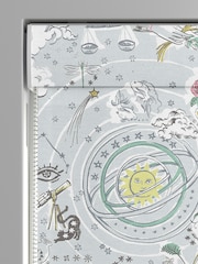 Cath Kidston Mint Power To The Peaceful Made To Measure Roman 100% Cotton Blinds - Image 3 of 6
