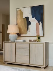 Light Colton Mango Wood Large Sideboard - Image 1 of 8