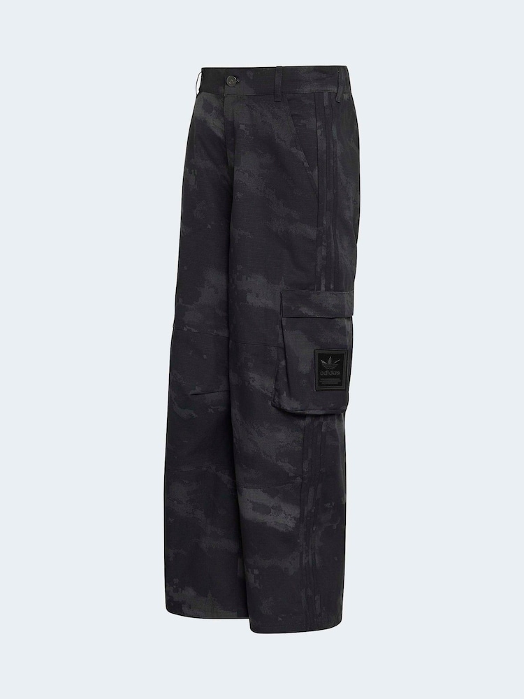 adidas Originals Black Camo Trousers - Image 6 of 6