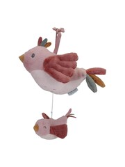 Little Dutch Pink Flowers and Butterflies Music Box Birds - Image 3 of 4