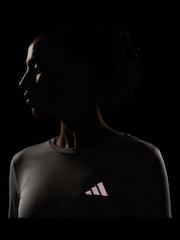 adidas Purple Adi365 Running Essentials Long Sleeve T-Shirt - Image 5 of 6