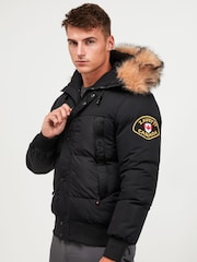 Zavetti Canada Mens Aylmer Bomber Parka Jacket - Image 1 of 6