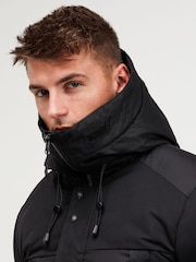 Zavetti Canada Mens Aylmer Bomber Parka Jacket - Image 6 of 6