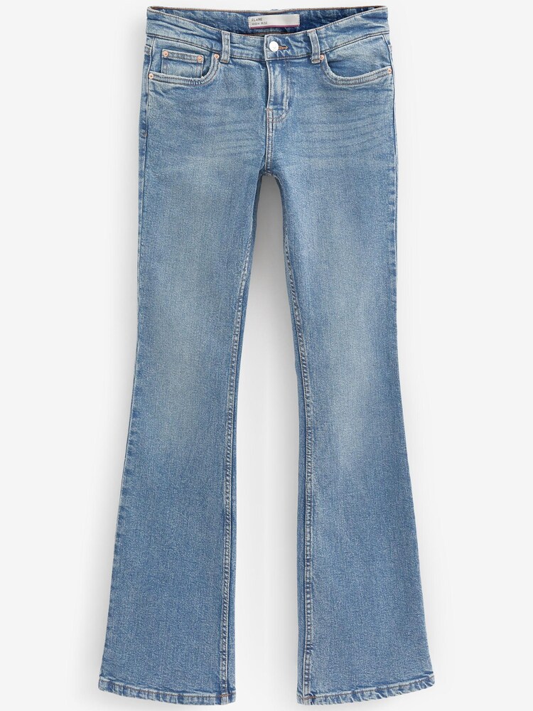 Denim, Mittelblau - Authentic Schlagjeans mit Stretch - Bild 5 von 5