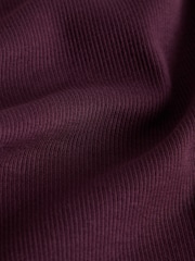 The Set 4 Pack Ribbed Short Sleeve T-Shirts Pink/Burgundy/White/Neutral - Image 6 of 7