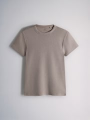 Black/Brown/Neutral/Oat/Cream/White - The Set 8 Pack Ribbed Κοντομάνικο Κοντομάνικο μπλουζάκι - Εικόνα 2 από 11